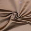 Dekoračná látka so saténovým vzhľadom, hnedá - zvyšok tkaniny, dĺžka 30 cm