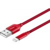 YCU 611 MFi RD USB/lightning 1m YENKEE