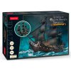 CubicFun 3D puzzle svítící Plachetnice Queen Anne's Revenge 293 ks