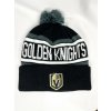 OUTERSTUFF Dětská Zimní Čepice Vegas Golden Knights Jacquard Cuffed Knit With Pom