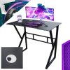 Textilomanie Herný počítačový stôl GAMER STL20CZ 100x60 cm čierny