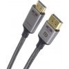 OEM PremiumCord DisplayPort 1.4 na HDMI2.1 kabel pro rozlišení 8K@60Hz,4K@144Hz, 2m kportadk05-02