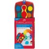Faber Castell Connector krycie farby 12 farieb