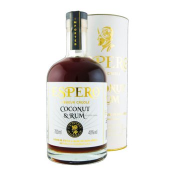 Espero Coconut & Rum 40% 0,7 l (tuba)