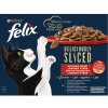 Felix Deliciously Sliced hovädzie kuracie kačica morka v želé 12 x 80 g