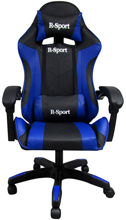 R-SPORT KM3 s masážnym vankúšom, modro-čierne