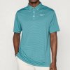 Pánska polokošeľa Nike Golf Dri-FIT VICTORY+ POLO NOVELTY MINERAL TEAL/DUSTY CACTUS/DUSTY CACTUS L
