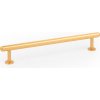 Úchytka Viefe RILLE mini / brúsené zlato / 160 mm