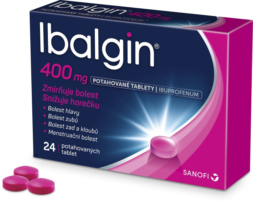 Ibalgin 400 tbl.flm.24 x 400 mg od 2,54 € - Heureka.sk