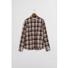 Gant Checked Flannel Bd Shirt Ruby Red