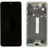 Samsung Galaxy S21 FE 5G (SM-G990B) LCD displej + dotyková plocha + rám zelená - originál GH82-26414C,GH82-26420C,GH82-26590C