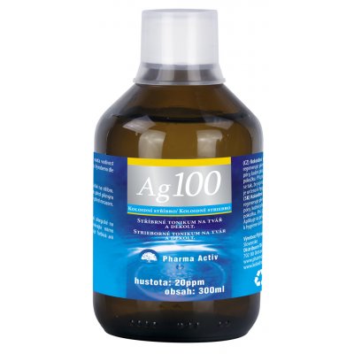 Trix Ag.100 Koloidné striebro 20 ppm 300 ml