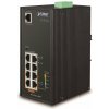 Planet IGS-4215-4P4T priemyselný L2 switch, 8x1Gb, 4x PoE 802.3af 140W, 48-54VDC, -40 ~ 75 ° C, IP30