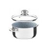 Kolimax Rajnica CERAMMAX PRE ŠTANDARD s pokrievkou, priemer 18cm, objem 2.0l, keramický povrch šedý granit