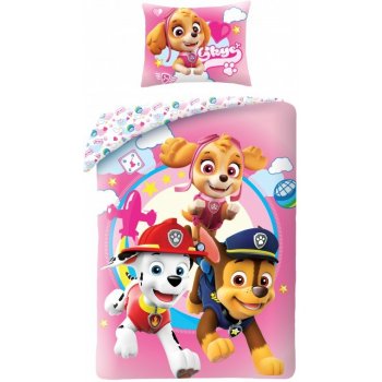 Halantex Obliečky Paw Patrol Skye Bavlna 140x200 70x90