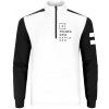 Mikina One more Turtleneck With Half Zip Explorer White/Black/White M
