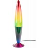 Zelená sklenená lávová lampa (výška 41,5 cm) Rainbow Rocket Lava – Leitmotiv