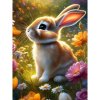 Diamantový obraz Zajačik na lúke