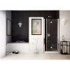 Hopa Forte SPACE Sprchové dvere zalamovacie 70x190cm, Pravé, chróm, sklo číre 6mm BQSP502DXC
