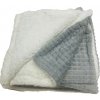 TiaHome deka luxury baranková z mikroplyšu svetlo sivá 150x200