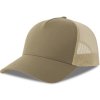 Atlantis Headwear Kšiltovka Rapper Cotton-S, 5 panelová, Trucker COT330260z7599-khaki/stone UNI Khaki/šedá stone