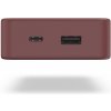 Hama Colour 20, powerbanka 20000 mAh, 3 A, výstup: USB-C, USB-A, červená
