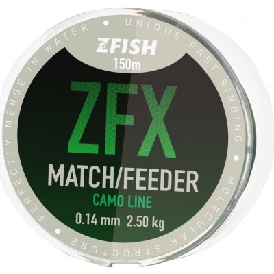 Zfish Vlasec ZFX Match/Feeder CamoLine 150m 0,14mm 2,5kg