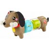 Fisher Price Interaktivní senzorická hračka FP Pets pro miminka s motivem jezevčíka