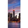 AG Design fototapeta FTN V 2887 N.Y. Sunset 90 x 202 cm (VLIESOVÁ FOTOTAPETA 1-DIELNA)