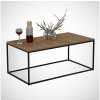 Asir Konferenčný stolík COSCO 43x95 cm hnedá/čierna AS1339 + záruka 3 roky zadarmo