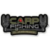 4 Anglers desing Samolepka Carp Fishing Catch And Release