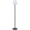 HOMESTYLING Stojaca LED lampa čierna 106 cm