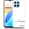 Picasee silikónový prehľadný obal pre Honor X6 - Milujem ťa