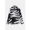 KOŠEĽA KARL LAGERFELD AUTOGRAPH AOP SHIRT BLACK-WHITE KL PRINT