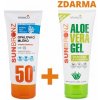 Vivaco Sun BRONZ DUOPACK Opaľovacie MLIEKO SPF50 bez octocrylenu CORAL FRIENDLY + Aloe vera gél ZADARMO\s200 ml + 200 ml