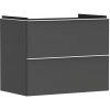 Hansgrohe Xelu Q skrinka 78x49.5x60.5 cm závesná kúpeľňová skrinka pod umývadlo biela-sivá 54028700