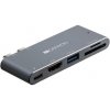 Canyon DS-5, Thunderbolt 3 Docking Station, 5 portov, 1xThunderbolt 3+1xUSB3.0+1xHDM+SD a TF Reader CNS-TDS05DG