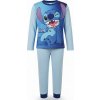 DIFUZED - Chlapčenské bavlnené pyžamo Lilo & Stitch - sv. modré 128