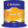 VERBATIM DVD-R(100-Pack)Spindl/MattSlvr/16x/4.7GB