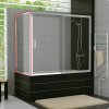 Ronal Top-Line TOPV Bočná stena k zást.,ATYP š.80-120 v.150cm, Biela farba, Mastercarré TOPVSM20430