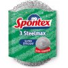 Spontex 3 Steelmax drôtenka na riad kovová 3 ks