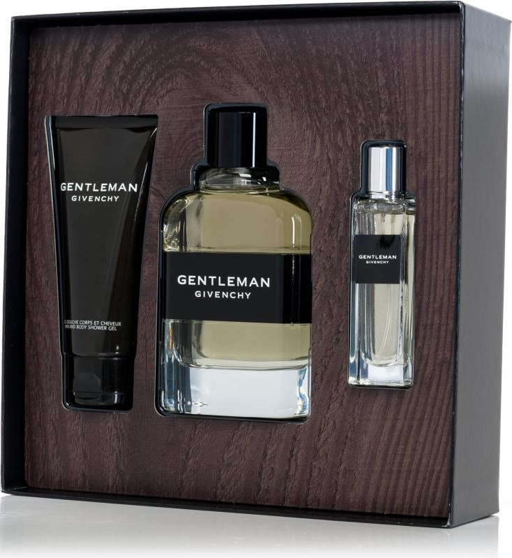 Givenchy Gentleman 2017 EDT 100 ml + EDT 15 ml + sprchový gél 75 ml