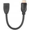 TB Touch HDMI M - HDMI F Adapter, 15 cm., v2.0 (AKTBXVH1F20G15B)