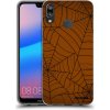 Picasee silikónový čierny obal pre Huawei P20 Lite - Web