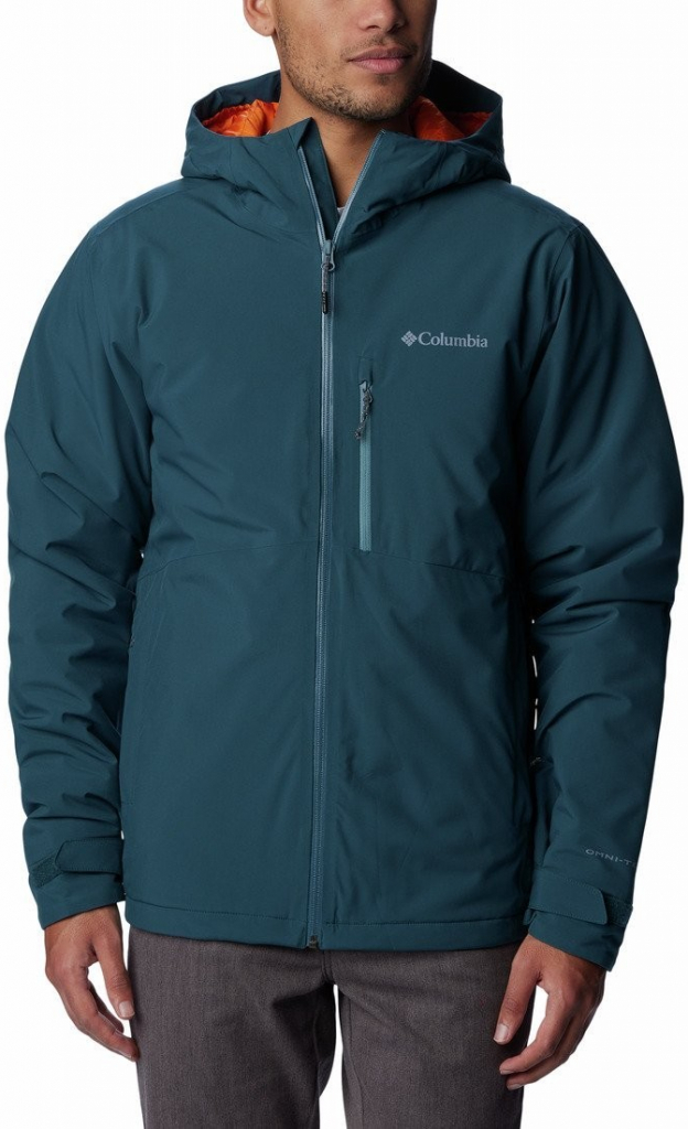 Columbia pánska bunda Explorer\'s Edge Insulated Jacket modrá