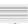 Magnetická tabuľa Rocada Skin Music 6421RMH, bezrámová, s notovou osnovou (4 riadky), 150x100 cm, lakovaná, biela