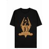 Elder Scrolls V Skyrim - Metallic 10th Anniversary Logo (T-Shirt) L