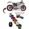 Protektory do zadnej osi GATLING - Ducati StreetFighter V4 Farba: červená