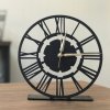 Nástenný hodinový strojček Hanah Home čierny 20 cm