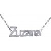 Silvego Strieborná retiazka s menom Zuzana JJJ2243N-Zuzana